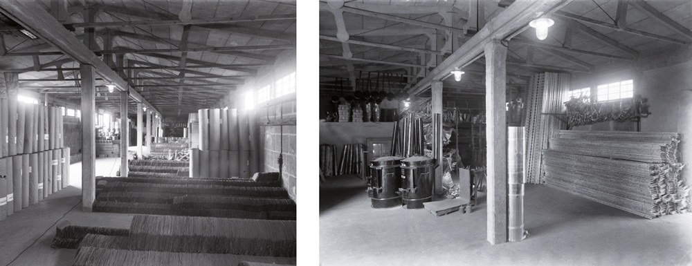 Aufnahme der Lagerbestände Ende der 50er