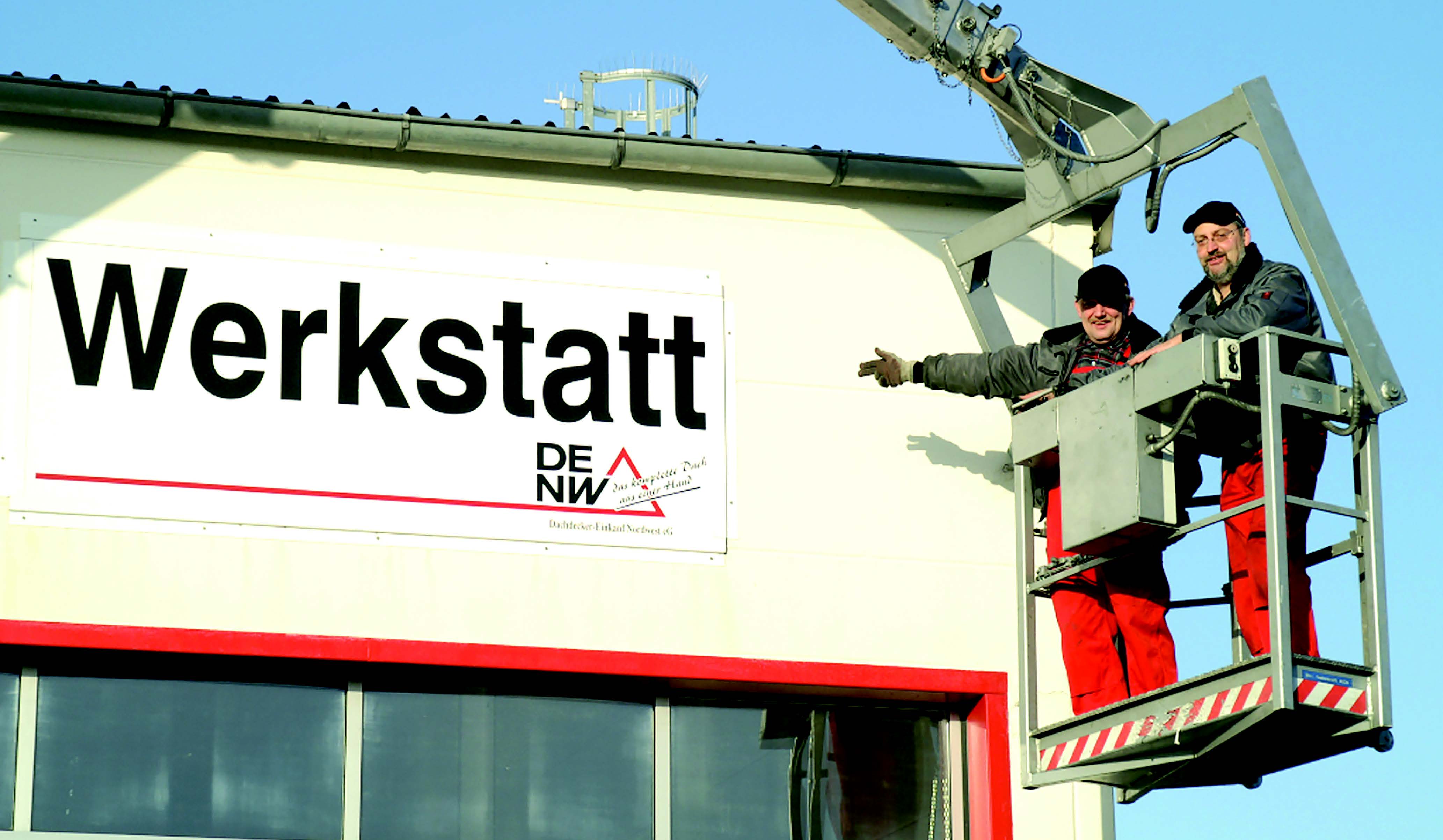 Eröffnung der  Werkstatt in Weyhe