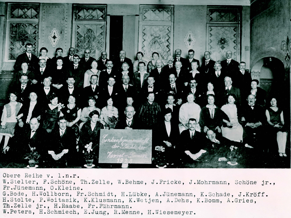 Zusammenkunft im  Allee-Hotel