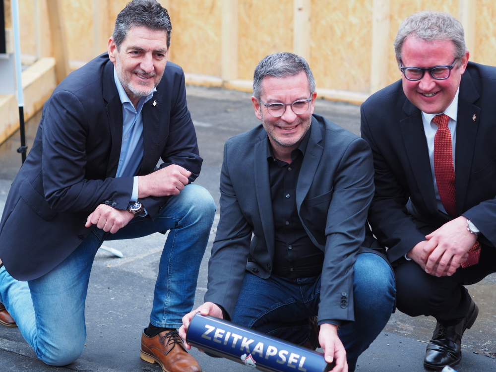 Zeitkapsel für den DEG CAMPUS