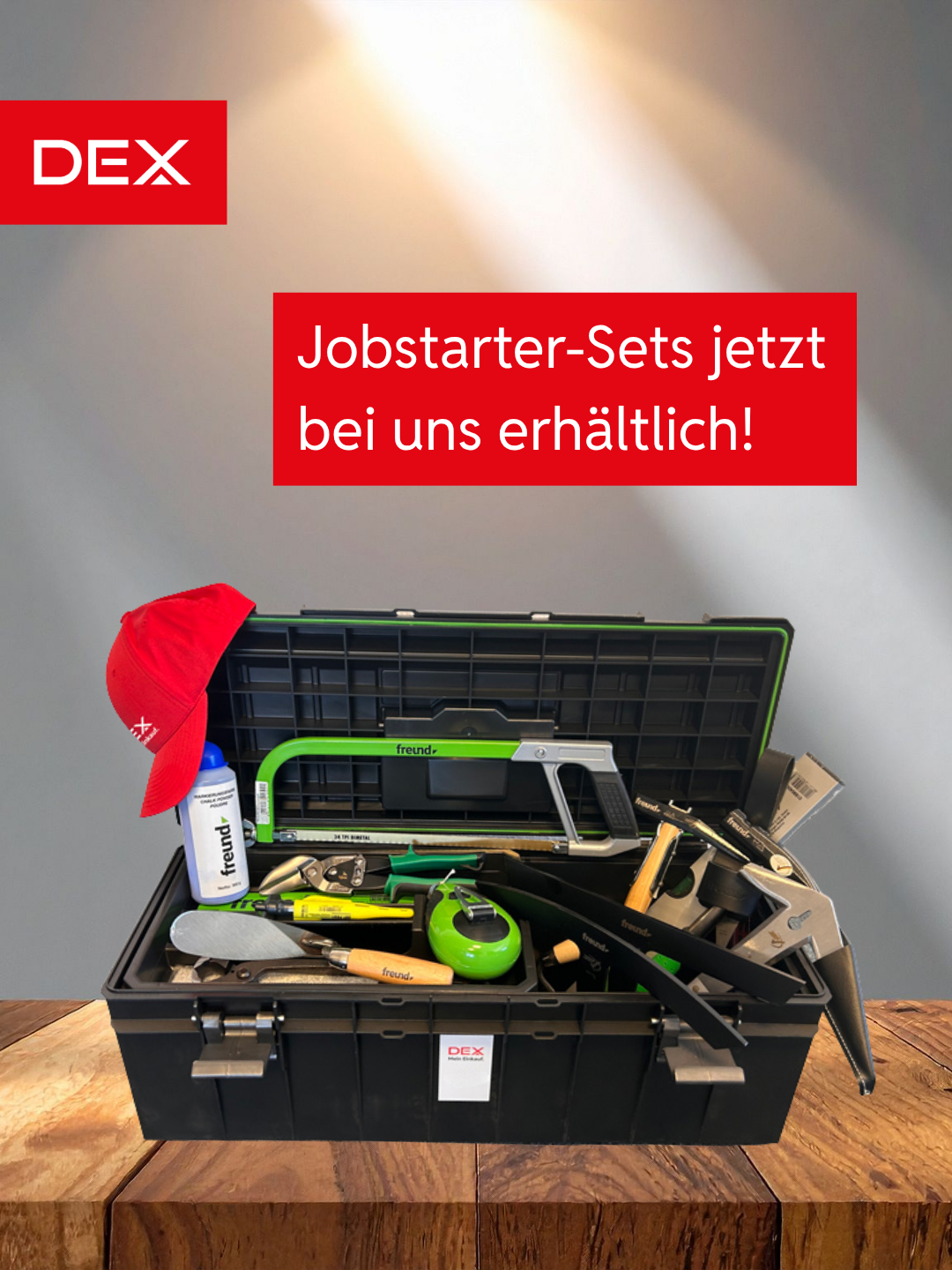 Startklar ins Berufsleben – mit den DEX Jobstarter-Sets 2026!
